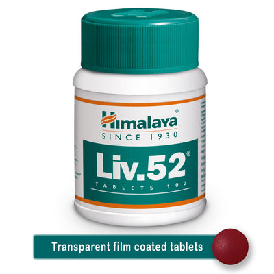 Liv 52 – Ayurvedic Liver Wellness & Detox Support Tablets by Himalaya (100 TAB)