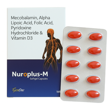 Nuroplus-M Capsules – Advanced Nerve & Metabolic Support (30 Capsules)