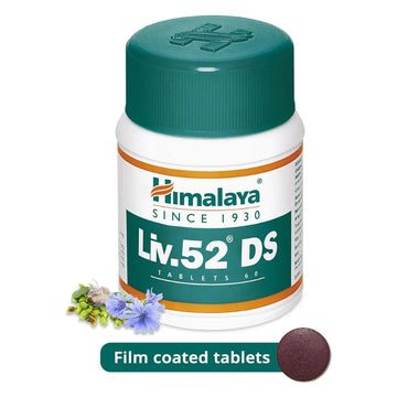 Liv 52 DS – Double Strength Herbal Liver Support & Detox Tablets (60 Count) | Himalaya