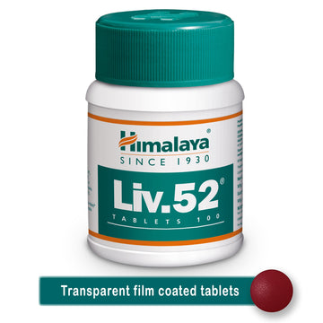 Liv 52 – Ayurvedic Liver Wellness & Detox Support Tablets by Himalaya (100 TAB)
